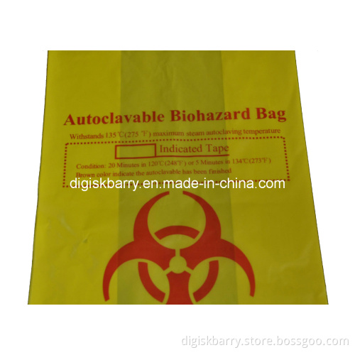Autoclavable Biohazard Bag for Biohazardous Waste (34L)